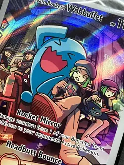 Team Rocket's Wobbuffet SVP203 Pokemon Center Stamp (Sealed) Destined Rivals - Image 14
