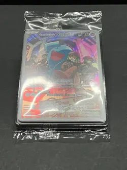 Team Rocket's Wobbuffet SVP203 Pokemon Center Stamp (Sealed) Destined Rivals - Image 15