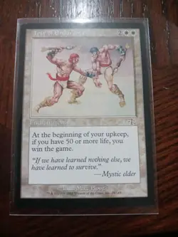 MTG Test of Endurance Judgment 2002 Card Excellent Condition - Image 2