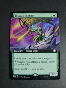 Horizon Explorer (Extended Art) Rare MTG Edge of Eternities Commander - Image 1