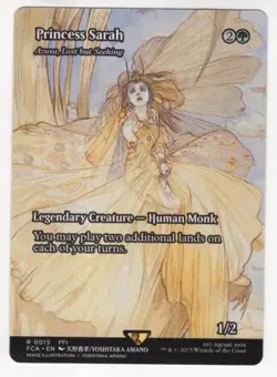 MTG Final Fantasy Through The Ages Rare #0015 Princess Sarah - Image 1