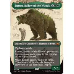 Lumra, Bellow Of The Woods (borderless) (293) M/NM Magic MTG Bloomburrow - Image 2