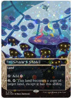 Thespian's Stage (0134) - Galaxy Foil - Borderless Edge of Eternities - Image 1