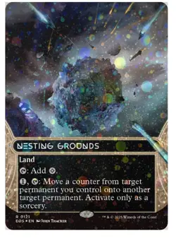 Nesting Grounds (0121) - Galaxy Foil - Borderless Edge of Eternities - Image 1