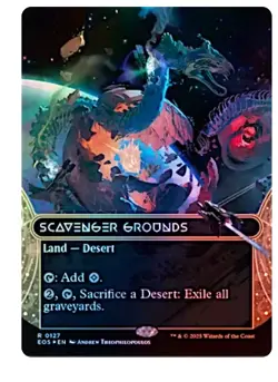 Scavenger Grounds (0127) - Galaxy Foil - Borderless Edge of Eternities - Image 1