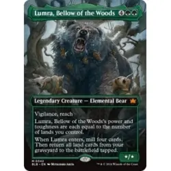 Lumra, Bellow Of The Woods (borderless) (342) M/NM Magic MTG Bloomburrow - Image 2