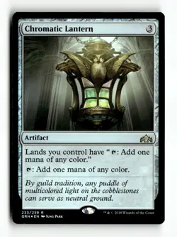 MTG | Chromatic Lantern | GRN | Foil | Moderately Played | English - Image 1
