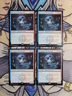 4x Resonance Technician - NM/M CLU MTG Magic - Image 1