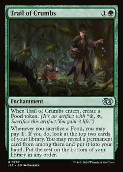 x4 Trail of Crumbs U MTG Foundations Jumpstart M/NM, English - Image 2