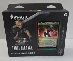 MTG Magic Final Fantasy Commander Deck Limit Break Cloud PreCon - Image 1