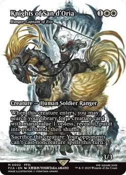 Knights of San d'Oria - Ranger-Captain of Eos (Showcase) Final Fantasy: Through the Ages Foil - Image 1