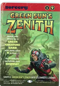 Green Sun's Zenith Special Guest Edge of Eternities (Foil NM) - Image 3