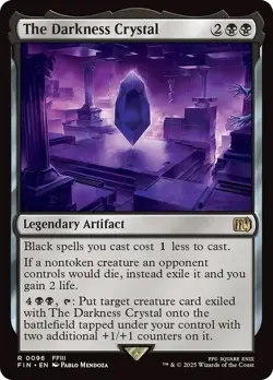 The Darkness Crystal Final Fantasy MTG NM - Image 1