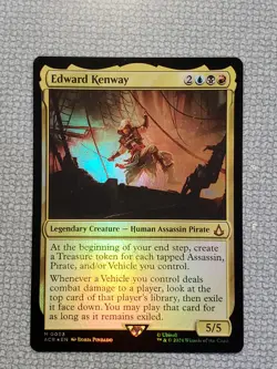 Edward Kenway Foil NM Universes Beyond: Assassin's Creed MTG - Image 3