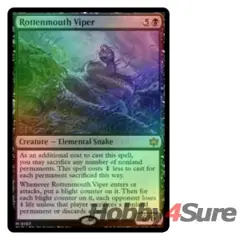 Foil Rottenmouth Viper M/NM Magic: The Gathering MTG Bloomburrow - Image 1
