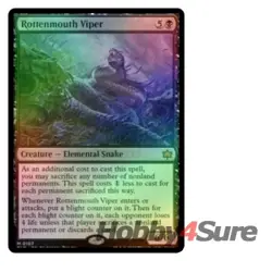 Foil Rottenmouth Viper M/NM Magic: The Gathering MTG Bloomburrow - Image 2