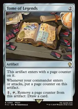 4 x Tome of Legends - Commander: Final Fantasy - NM-Mint - MTG - Image 1