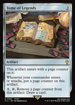 4 x Tome of Legends - Commander: Final Fantasy - NM-Mint - MTG - Image 2