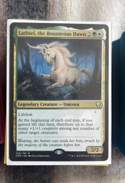 MTG Lathiel, the bounteous dawn - Custom Lifegain Commander deck - Image 1