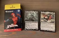 SDCC 2025 White Magic The Gathering x Spider-man Welcome Deck - Image 1