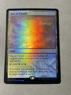 Sea of Clouds FOIL MINT Commander Legends: Battle for Baldur's Gate MTG - Image 1
