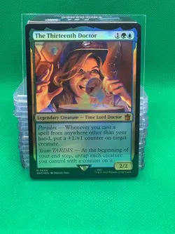 The Thirteenth Doctor Surge Foil Doctor Who Commander - MTG - Image 1