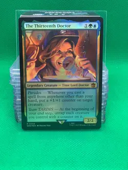 The Thirteenth Doctor Surge Foil Doctor Who Commander - MTG - Image 2