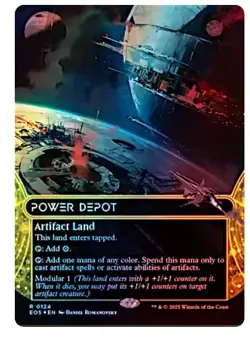Power Depot (0124) - Galaxy Foil - Borderless Edge of Eternities - Image 1