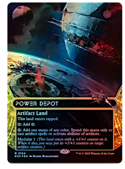 Power Depot (0124) - Galaxy Foil - Borderless Edge of Eternities - Image 2
