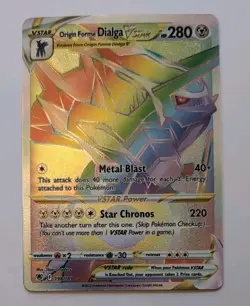 Origin Forme Dialga VSTAR - 198/189 - Pokemon Astral Radiance Secret Rare - Image 1