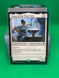 MTG - LORAN OF THE THIRD PATH - Karlov Manor Commander (R) - Image 2