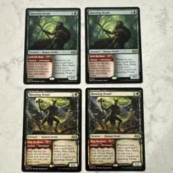 Magic the Gathering MTG Questing Druid Play Set Of 4 Cards - Image 2