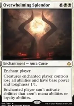 Overwhelming Splendor Light Play, English Magic the Gathering MTG Hour of Devast - Image 2