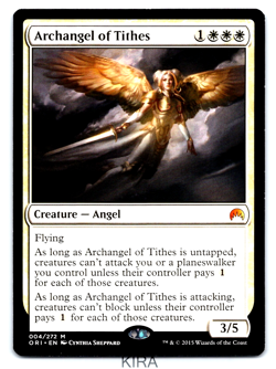 MTG - Archangel of Tithes - Magic Origins 004/272 - Mythic - Near Mint - Image 3