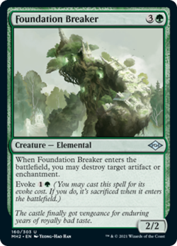 Foundation Breaker FOIL Modern Horizons 2 PLD Green Uncommon MAGIC CARD ABUGames - Image 2