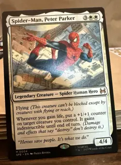 Magic The Gathering Mtg 1x Spider-Man, Peter Parker SDCC Comicon 2025 In Hand! - Image 1