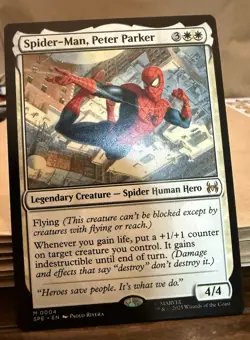 Magic The Gathering Mtg 1x Spider-Man, Peter Parker SDCC Comicon 2025 In Hand! - Image 3