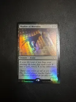 Shadow of Mortality Streets of New Capenna Foil Rare NM MtG - Image 1