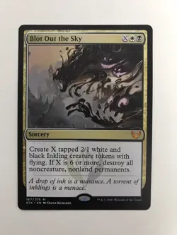 Blot Out the Sky MTG Magic the Gathering Card NM Near Mint STX - Image 1