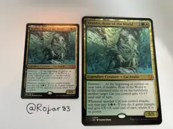 Arahbo, Roar of the World (Foil) with bonus Oversized Foil - Commander 2017 - Image 1