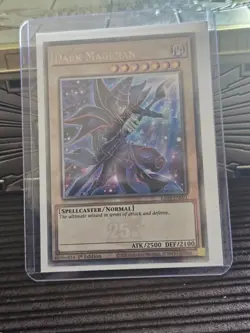 Yugioh Dark Magician RA04-EN001 Quarter Century Secret Rare Alt Art NM - Image 1