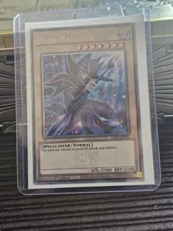 Yugioh Dark Magician RA04-EN001 Quarter Century Secret Rare Alt Art NM - Image 3