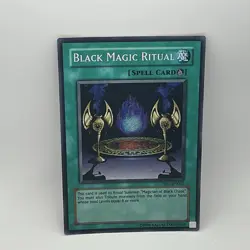 YUGIOH Secret Rare Black Magic Ritual PP01-EN002 LP - Image 3