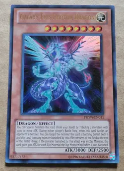YUGIOH GALAXY-EYES PHOTON DRAGON PHSW-EN011 Ultra Rare NM Photon Shockwave - Image 1
