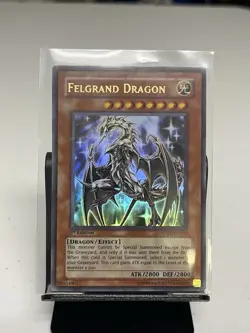Yugioh Felgrand Dragon SDRL-EN001 Ultra Rare 1st Edition NM - Image 1
