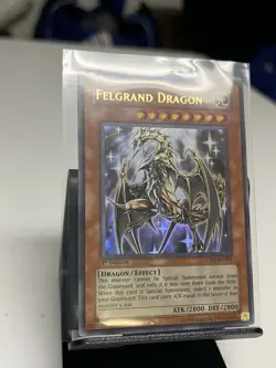 Yugioh Felgrand Dragon SDRL-EN001 Ultra Rare 1st Edition NM - Image 3