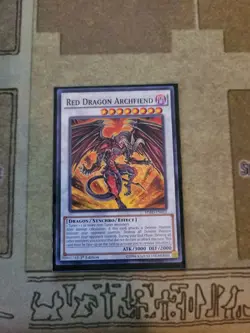 YUGIOH RED DRAGON ARCHFIEND HSRD-EN023 COMMON 1ST ED NM - Image 1