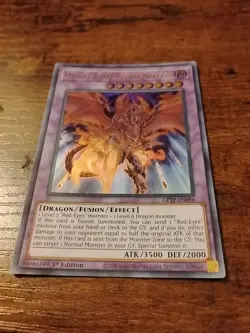 Meteor Black Comet Dragon GFTP-EN096 Ghosts from the Past 1st Edition - Image 12