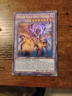 Meteor Black Comet Dragon GFTP-EN096 Ghosts from the Past 1st Edition - Image 7