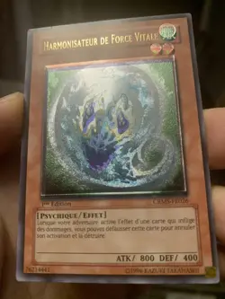 Yugioh Lifeforce Harmonizer crms-en026 ultimate rare french misprint hot! - Image 10